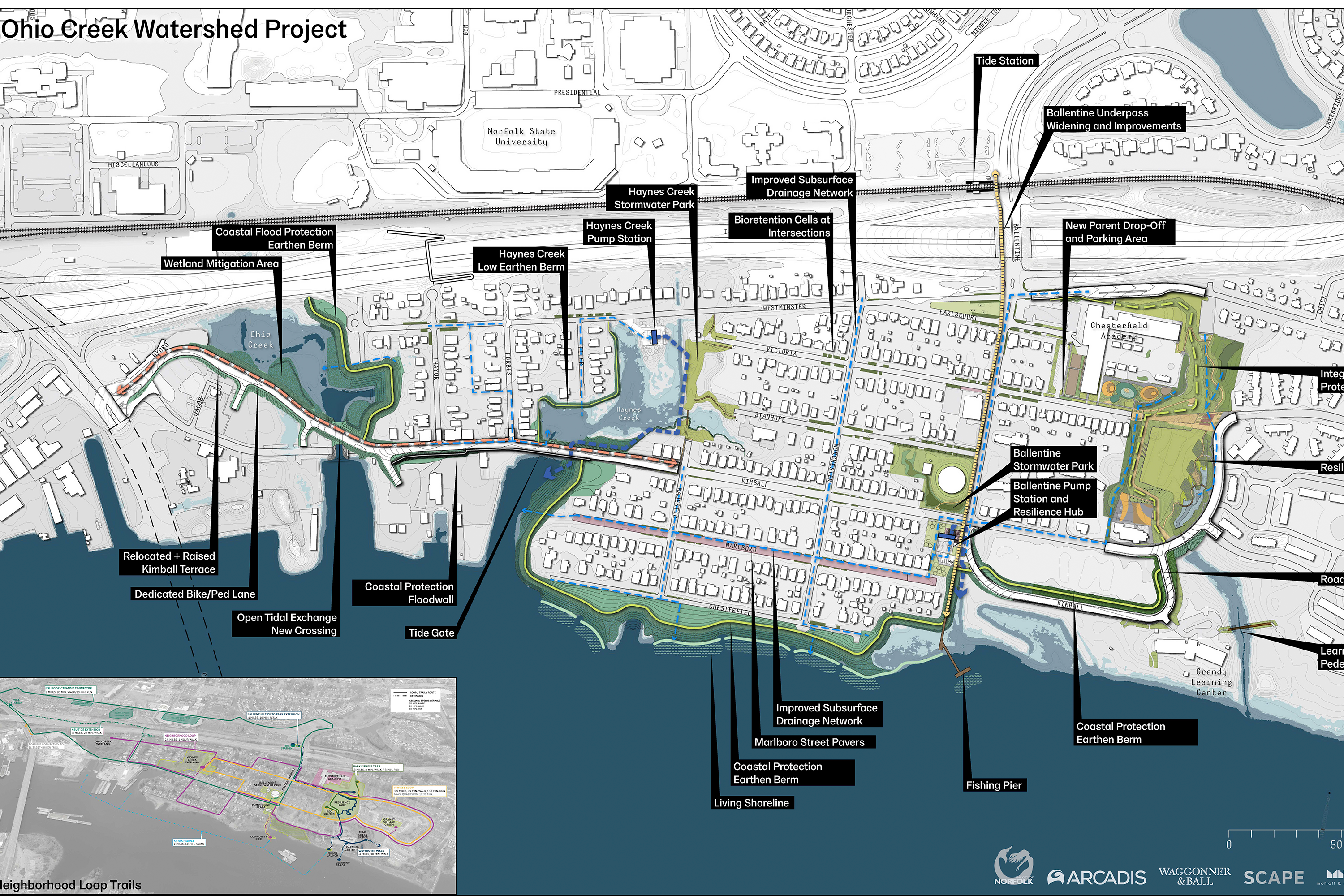 Ang Proyekto ng Ohio Creek Watershed ng Lungsod ng Norfolk